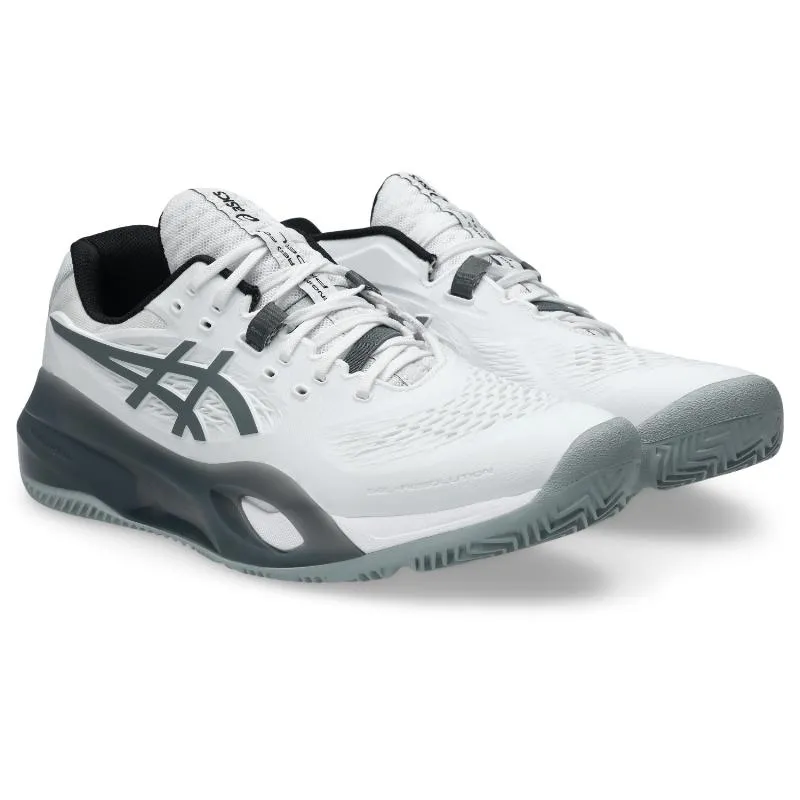 Tênis Asics Gel Resolution X Padel White Gray