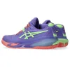 Tênis femininos Asics Gel Resolution X Padel Roxo Verde