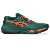 Tênis Asics Gel Resolution X Padel Green Orange
