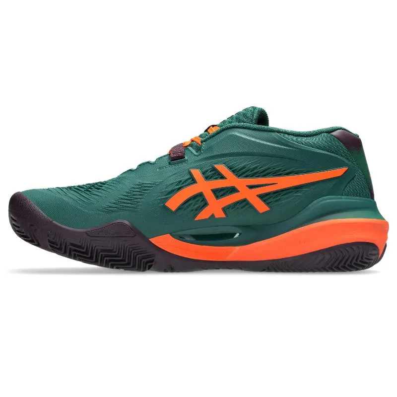 Tênis Asics Gel Resolution X Padel Green Orange