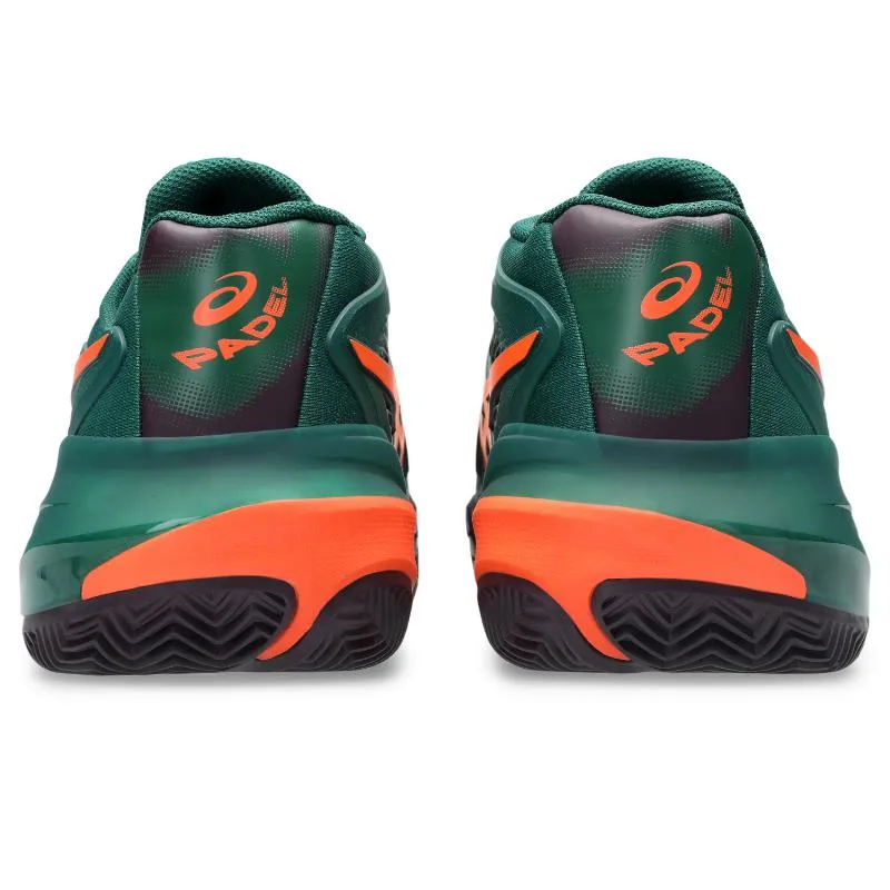 Tênis Asics Gel Resolution X Padel Green Orange