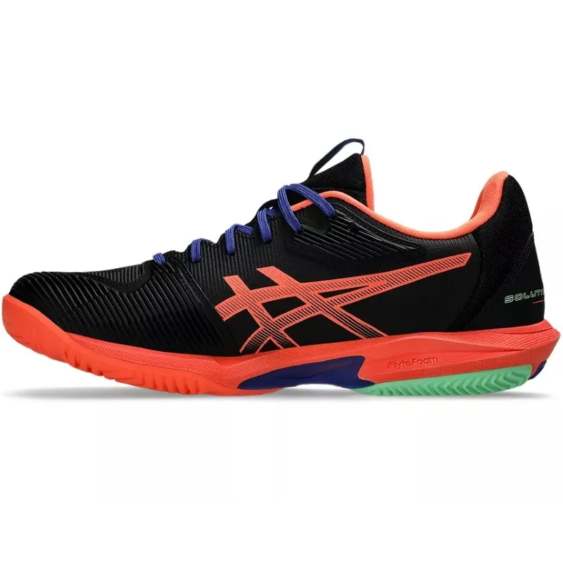 Tênis Asics Solution Speed FF 3 Padel Black Coral