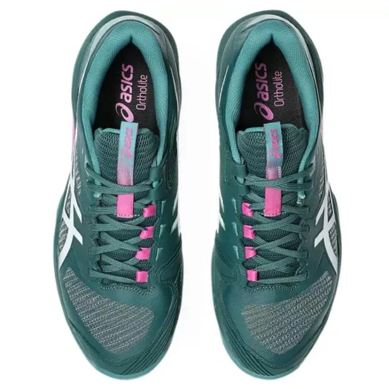 Tênis Asics Solution Speed FF 4 Clay Azul Escuro Branco