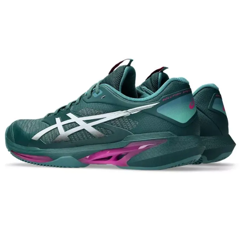 Tênis Asics Solution Speed FF 4 Clay Azul Escuro Branco