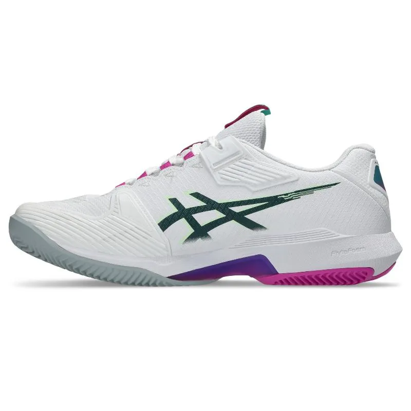 Tênis Asics Solution Speed FF 4 Clay White Pink