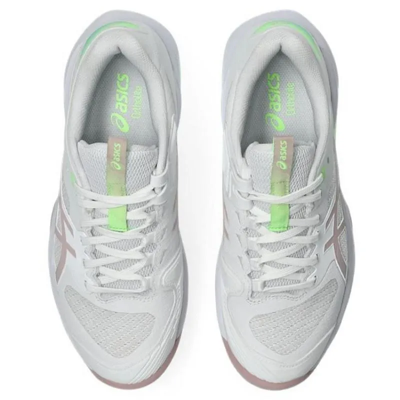 Tênis femininos Asics Solution Speed FF 4 Clay White Morganite Pink