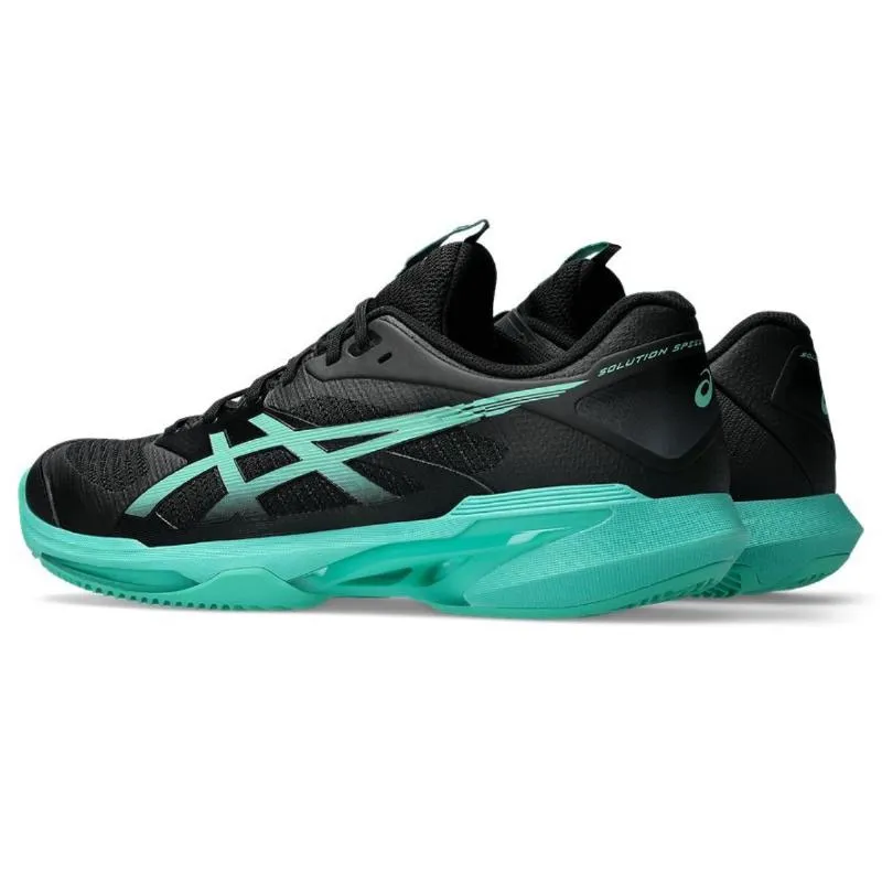 Tênis Asics Solution Speed FF 4 Clay Black Black Green