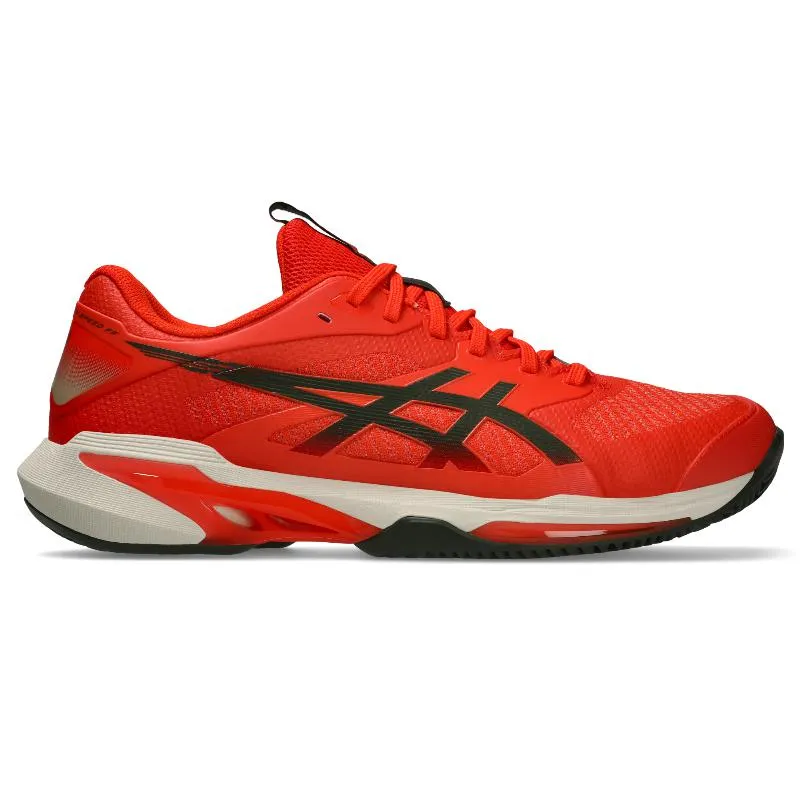 Asics Solution Speed FF 4 Clay Red Khaki Sneakers