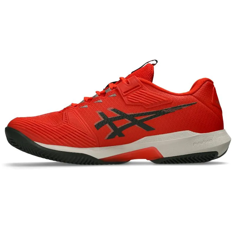 Asics Solution Speed FF 4 Clay Red Khaki Sneakers