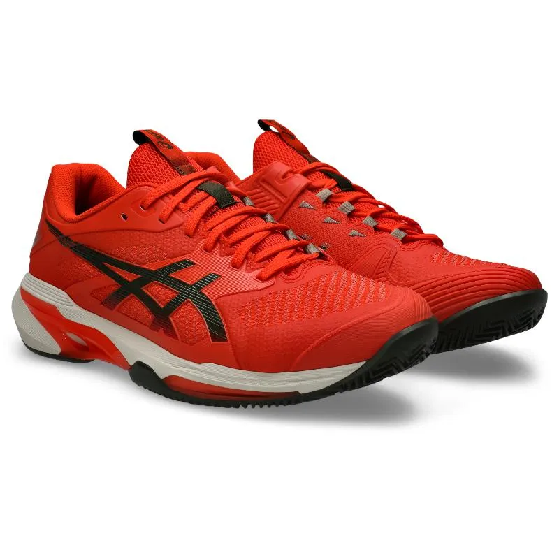 Asics Solution Speed FF 4 Clay Red Khaki Sneakers