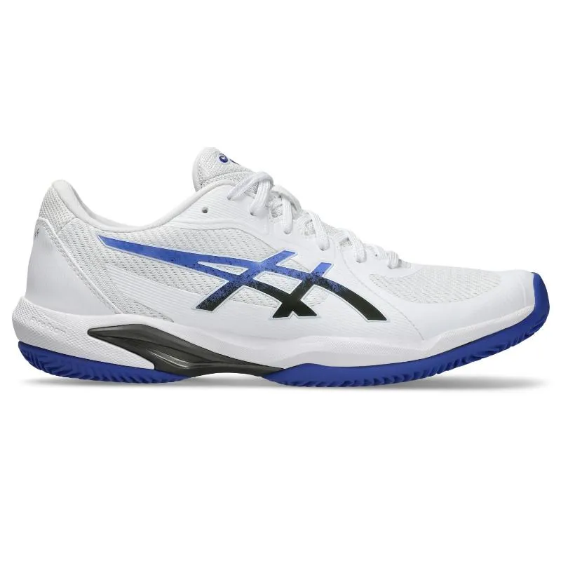Tênis Asics Solution Swift FF 2 Clay White Cobalt Blue