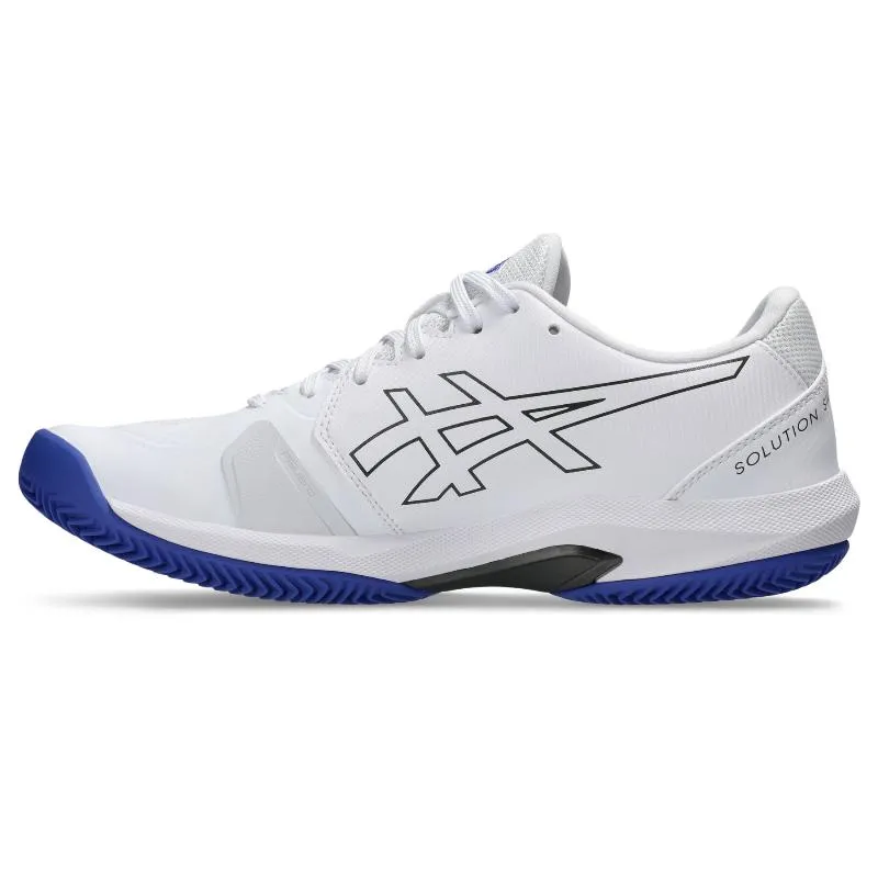 Tênis Asics Solution Swift FF 2 Clay White Cobalt Blue