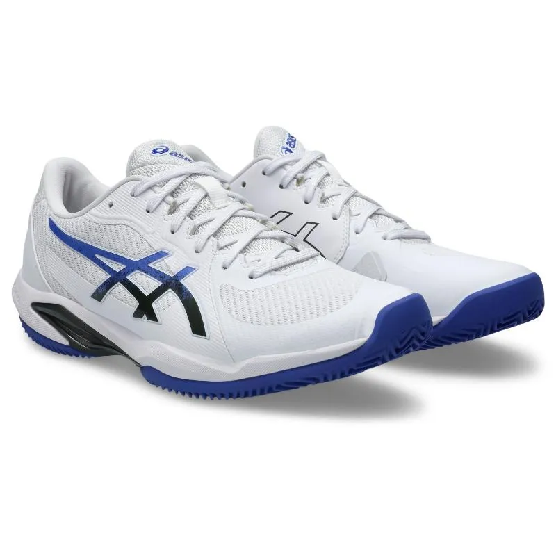 Tênis Asics Solution Swift FF 2 Clay White Cobalt Blue