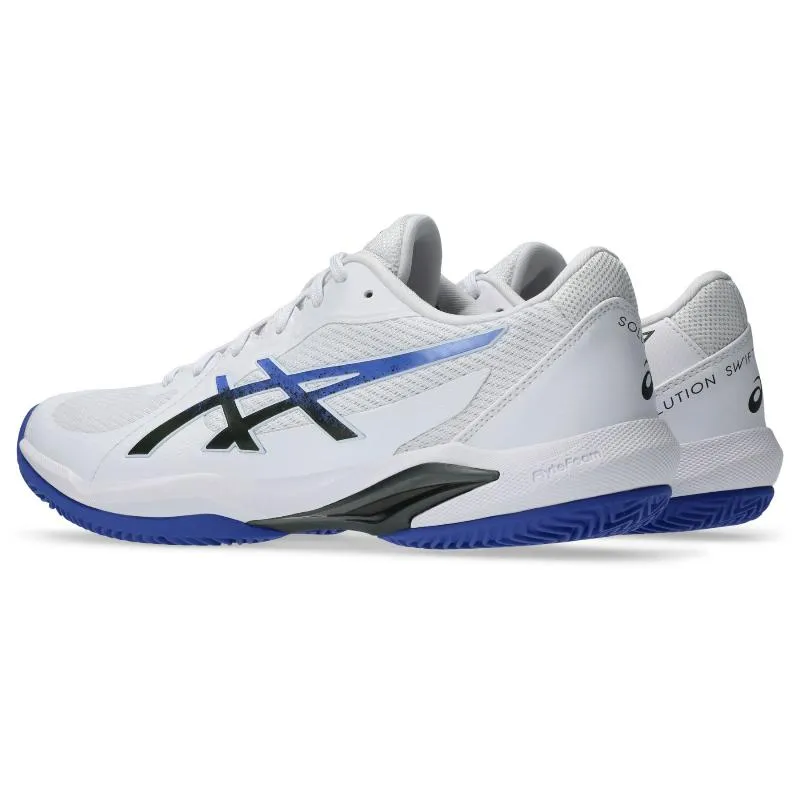 Tênis Asics Solution Swift FF 2 Clay White Cobalt Blue