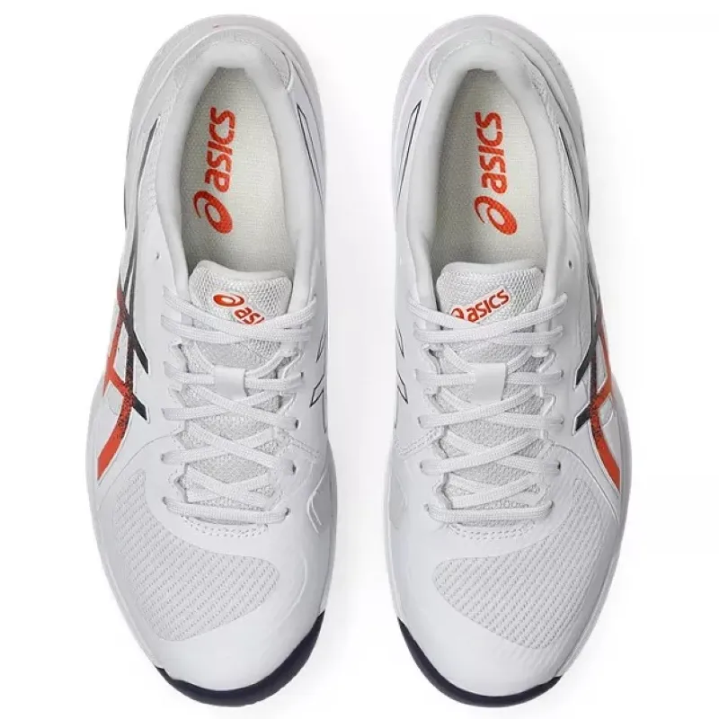 Tênis Asics Solution Swift FF 2 Clay Branco Azul Laranja