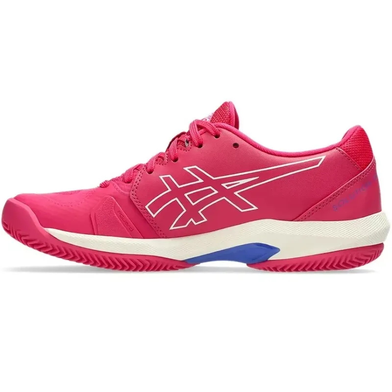 Tênis Asics Solution Swift FF 2 Clay Pink Cobalt Blue para Mulheres