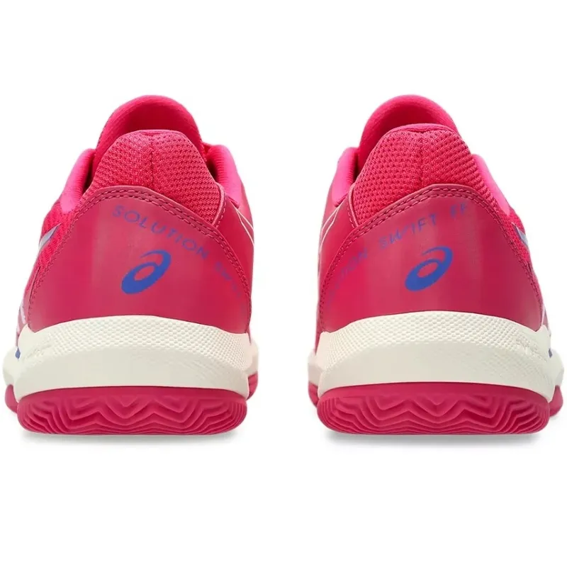 Tênis Asics Solution Swift FF 2 Clay Pink Cobalt Blue para Mulheres