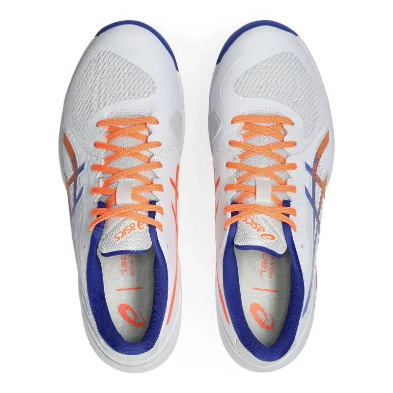 Asics Tênis Solution Swift FF 2 Padel Branco Azul Cobalto