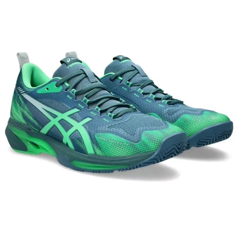 Tênis Asics Sonicsmash FF Azul-Verde