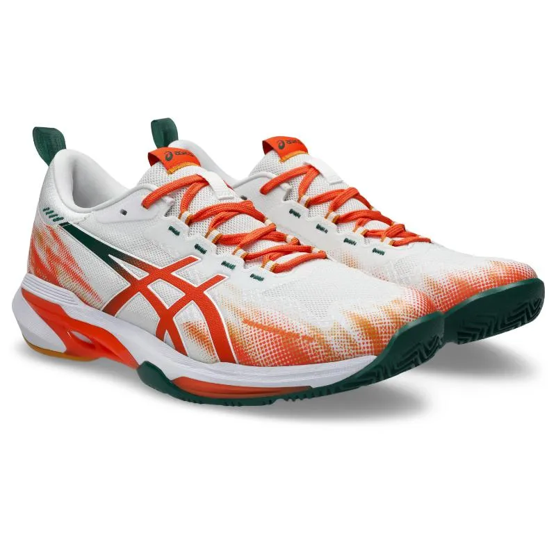 Tênis Asics Sonicsmash FF Branco Laranja