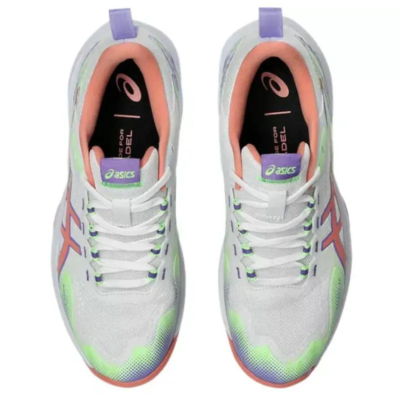 Tênis femininos Asics Sonicsmash FF Branco Rosa