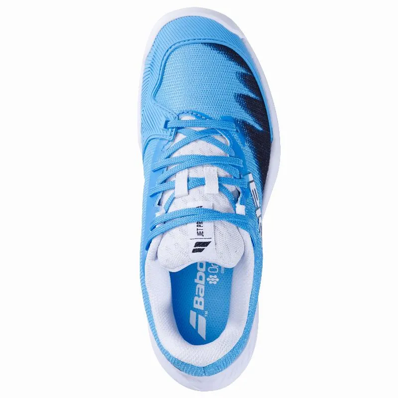 Babolat Jet Premura 2 Ciano Azul Branco Tênis Júnior
