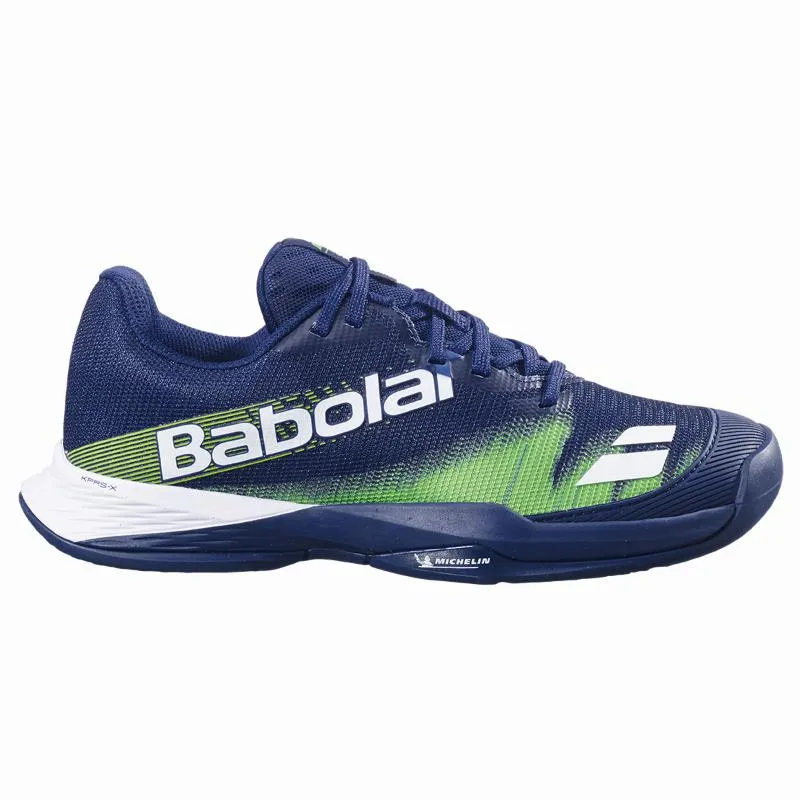 Babolat Jet Premura 2 Tênis Juniores Azul Escuro Verde Flash