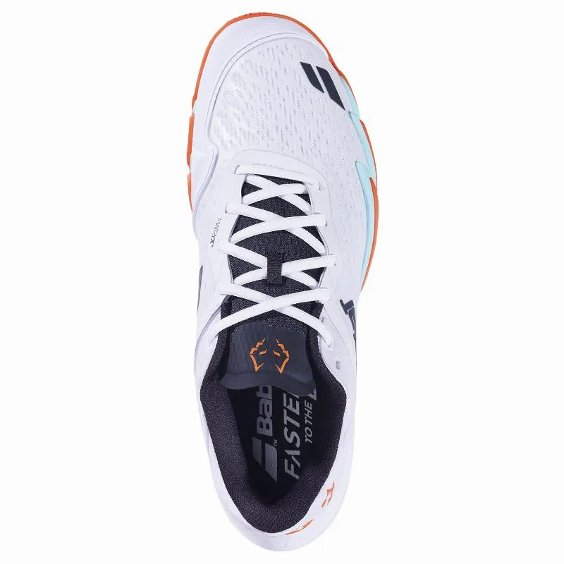 Babolat Juan Lebron Jet Premura 3 Tênis Branco Laranja