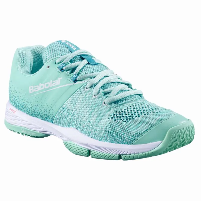 Tênis femininos Babolat Sensa Verde Pastel