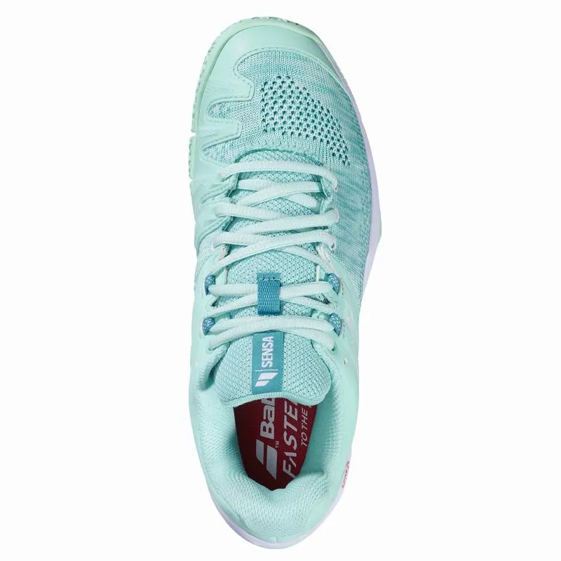 Tênis femininos Babolat Sensa Verde Pastel