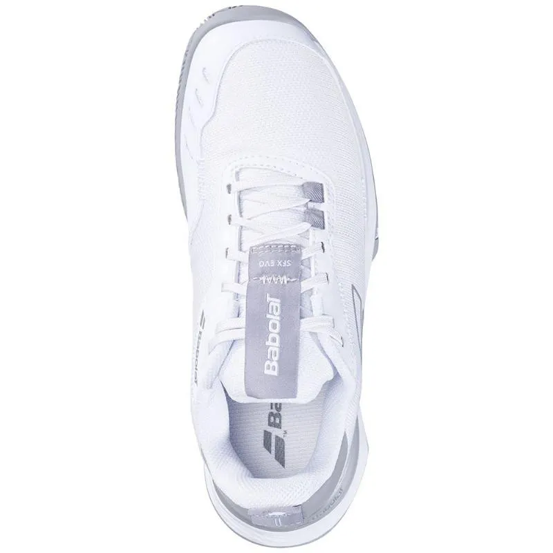 Babolat SFX EVO Argila Branco Cinza Sapatos Femininos