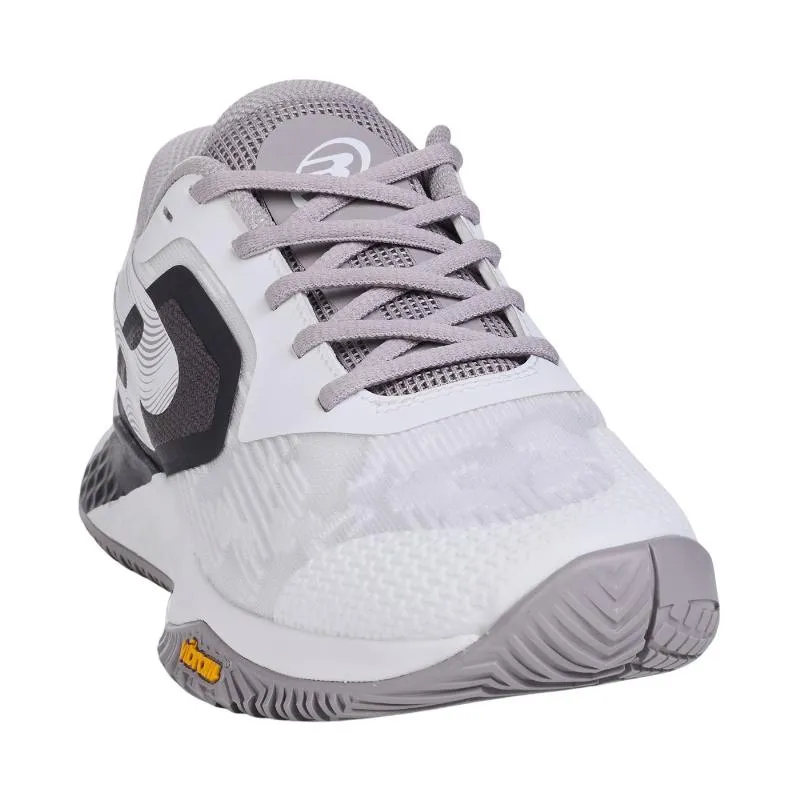 Tênis Feminino Bullpadel Delfi Brea Vertex Vibram 25I Branco Preto