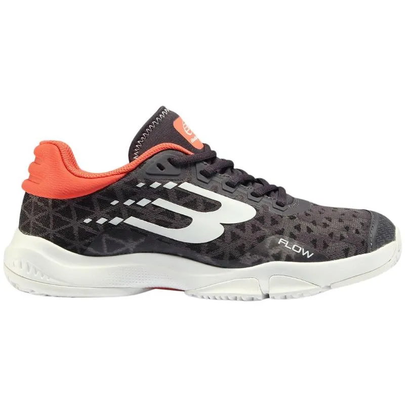 Tênis Bullpadel Flow 24I Cinza Laranja Feminino