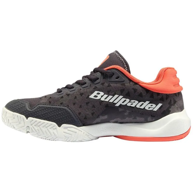 Tênis Bullpadel Flow 24I Cinza Laranja Feminino