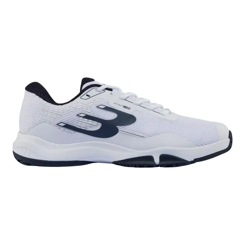 Bullpadel Hybrid Fly 26I White Navy Blue Sneakers