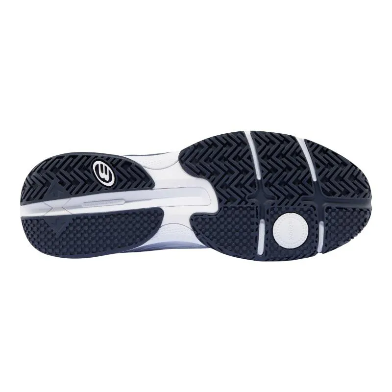 Bullpadel Hybrid Fly 26I White Navy Blue Sneakers