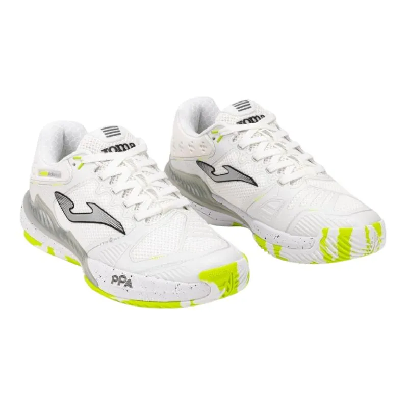 Joma Stroke 2602 Pickleball Tênis Brancos Femininos