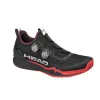Tênis Head Endure Pro Clay Preto Vermelho