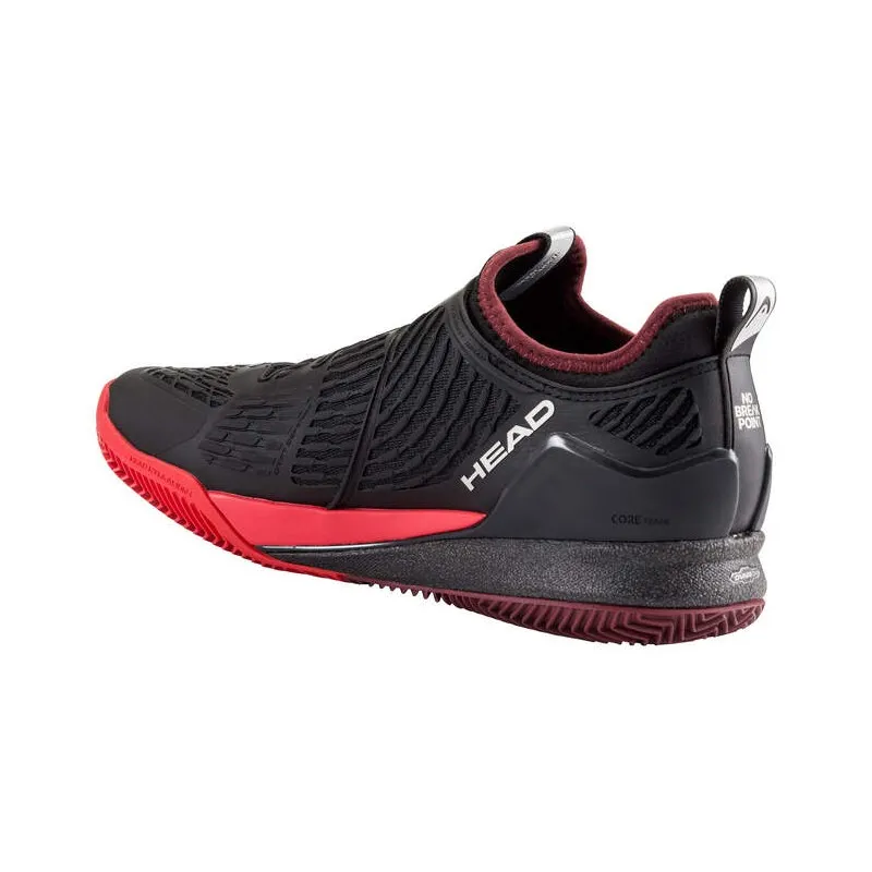 Tênis Head Endure Pro Clay Preto Vermelho