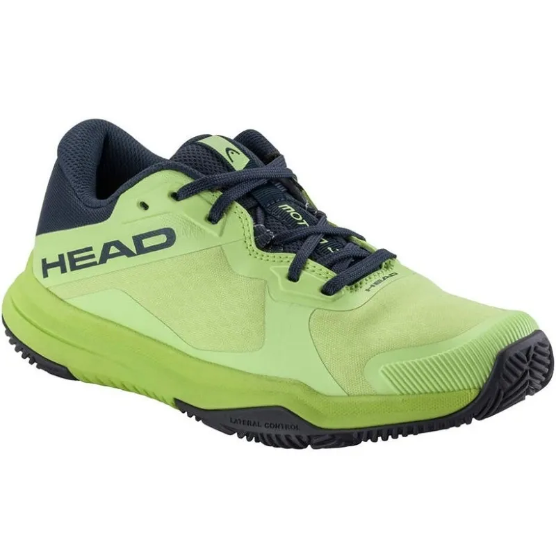 Tênis Head Motion Padel Lime Azul Marinho Júnior
