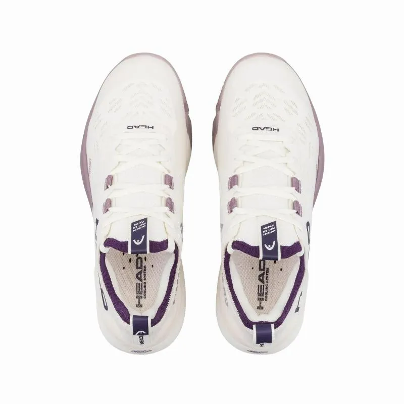 Tênis feminino Head Motion Pro 1.5 Padel White Purple