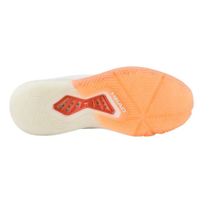 Tênis Head Motion Pro White Coral para Mulheres