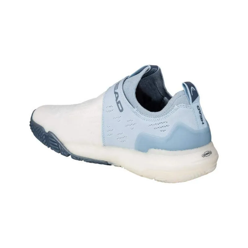 Tênis Femininos Head Motion Pro BOA Padel Branco Azul