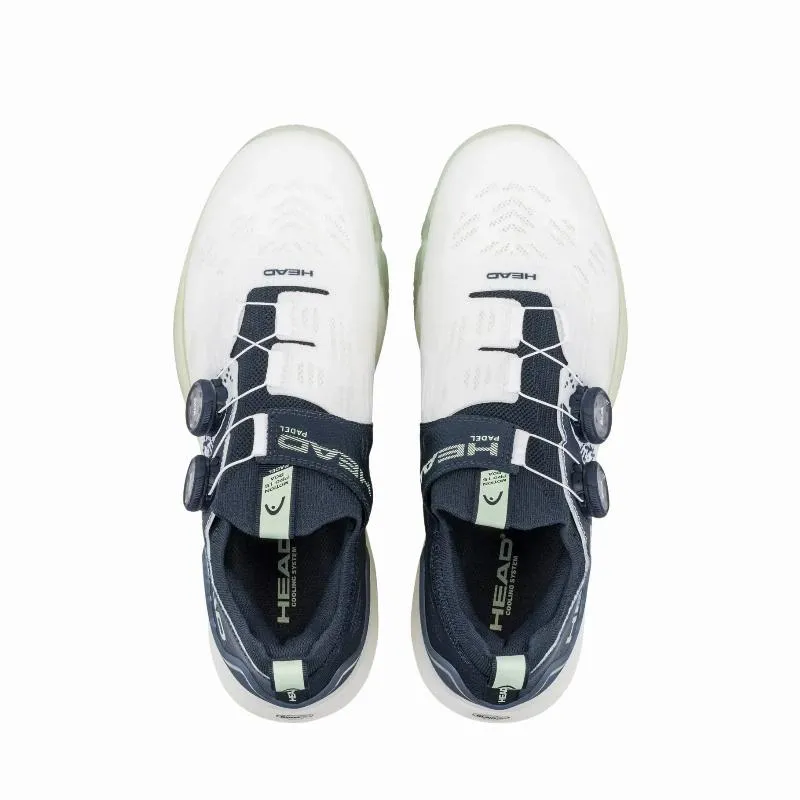 Tênis Head Motion Pro BOA Padel Branco Preto Verde