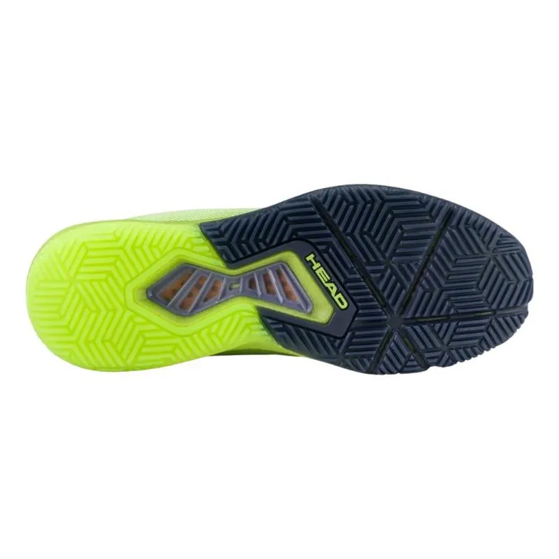 Tênis Head Motion Pro Lime Azul Marinho