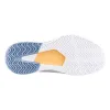 Cabeça Corte da Revolta das Zapatillas de Padel 5.0 Blanco Azul Mujer