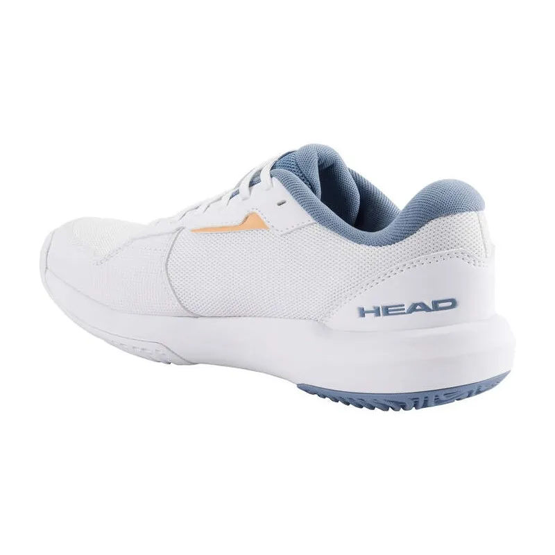 Cabeça Corte da Revolta das Zapatillas de Padel 5.0 Blanco Azul Mujer