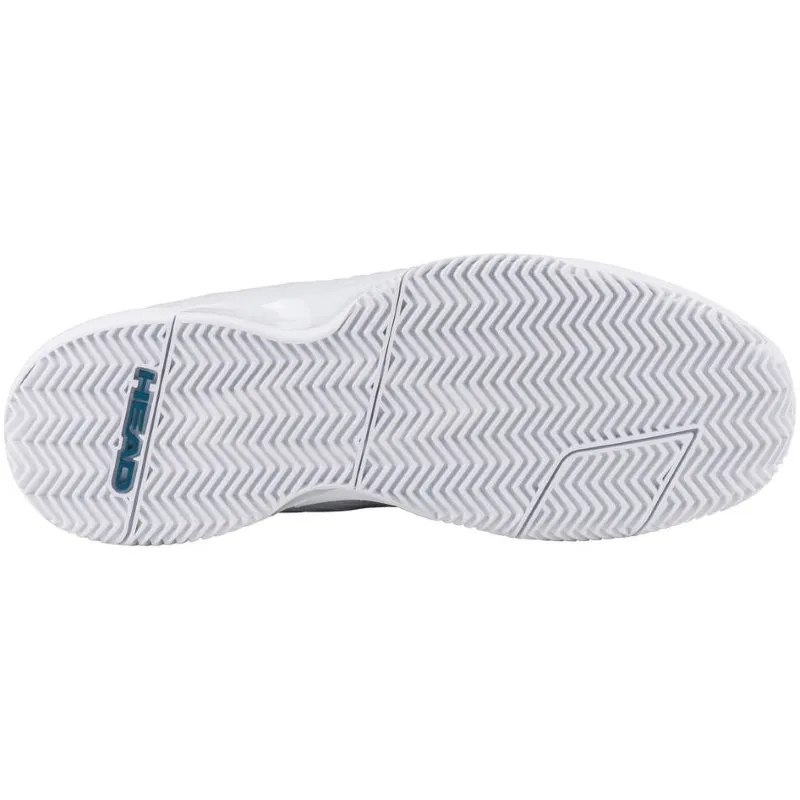 Tênis Head Revolt Pro 4.5 Clay Branco Azul Feminino