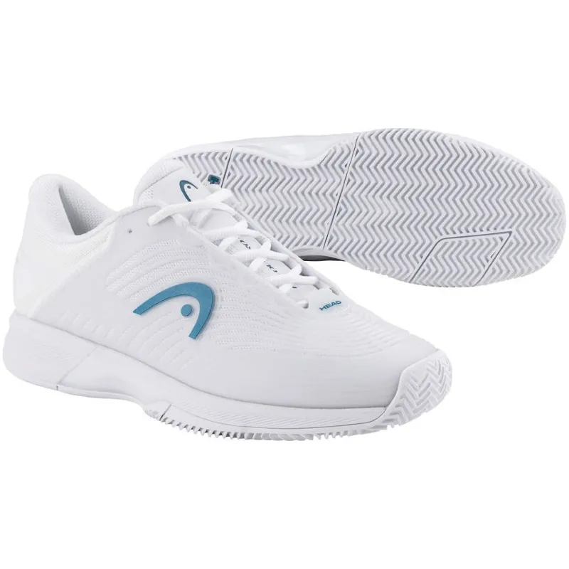 Head Revolt Pro 4.5 Clay Bianco Blu Sneakers Donna