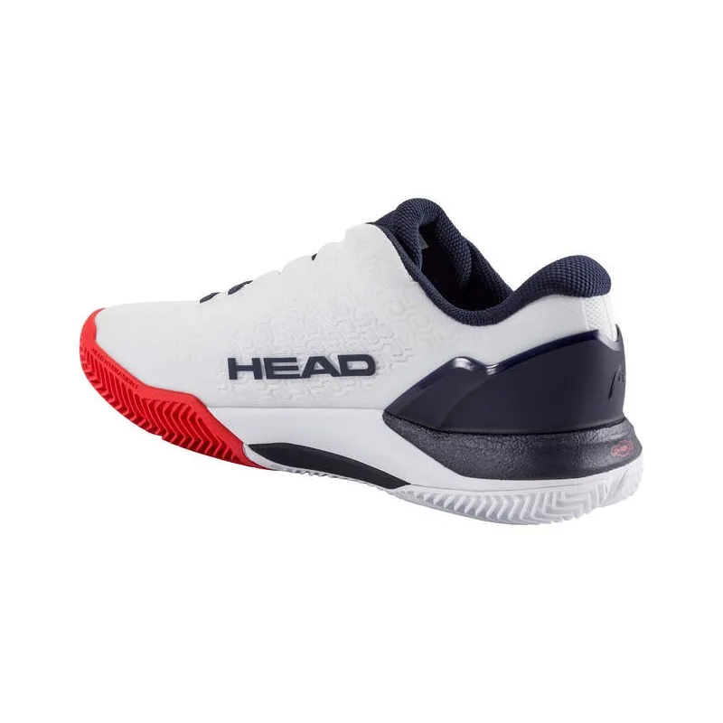 Tênis Head Revolt Pro 5.0 Clay Branco Marinho
